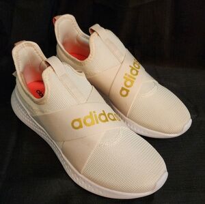 adidas Puremotion Adapt Slip-On Sneakers /Women's Sz 8.5 / Off white